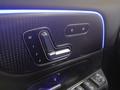 View of control buttons for electric seat adjustment
