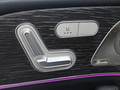 View of control buttons for electric seat adjustment