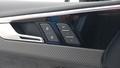 View of control buttons for electric seat adjustment