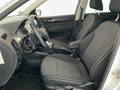 View of front seats