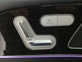 View of control buttons for electric seat adjustment