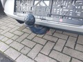View of trailer tow-bar hitch
