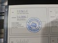 Attestation d'entretien