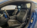 View of front seats