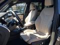 View of front seats