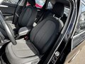 View of front seats