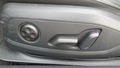 View of control buttons for electric seat adjustment