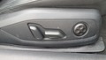 View of control buttons for electric seat adjustment
