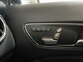 View of control buttons for electric seat adjustment