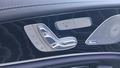 View of control buttons for electric seat adjustment