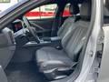 View of front seats
