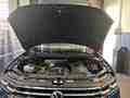 View of engine compartment