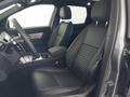 View of front seats