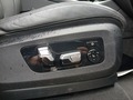 View of control buttons for electric seat adjustment