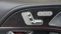 View of control buttons for electric seat adjustment