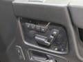 View of control buttons for electric rear seat adjustment
