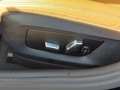 View of control buttons for electric seat adjustment