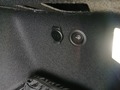 View of trailer tow-bar hitch