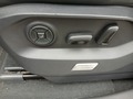 View of control buttons for electric seat adjustment
