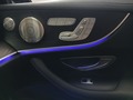 View of control buttons for electric seat adjustment