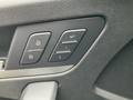View of control buttons for electric seat adjustment