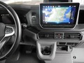 View of centre console