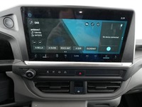 View of centre console