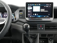 View of centre console