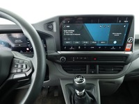 View of centre console