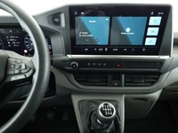 View of centre console