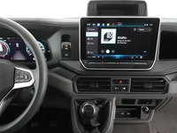 View of centre console