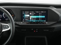 View of centre console