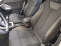 View of front seats