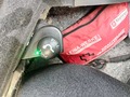 View of trailer tow-bar hitch