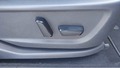 View of control buttons for electric seat adjustment