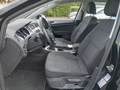 View of front seats