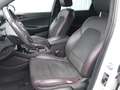 View of front seats