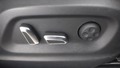 View of control buttons for electric seat adjustment
