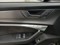View of control buttons for electric seat adjustment