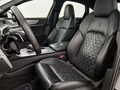 View of front seats