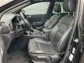 View of front seats
