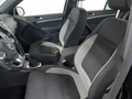 View of front seats