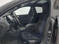 View of front seats