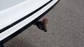View of trailer tow-bar hitch