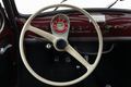 View of steering wheel