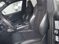 View of front seats
