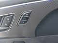 View of control buttons for electric seat adjustment