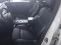 View of front seats