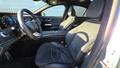 View of front seats