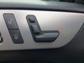 View of control buttons for electric seat adjustment